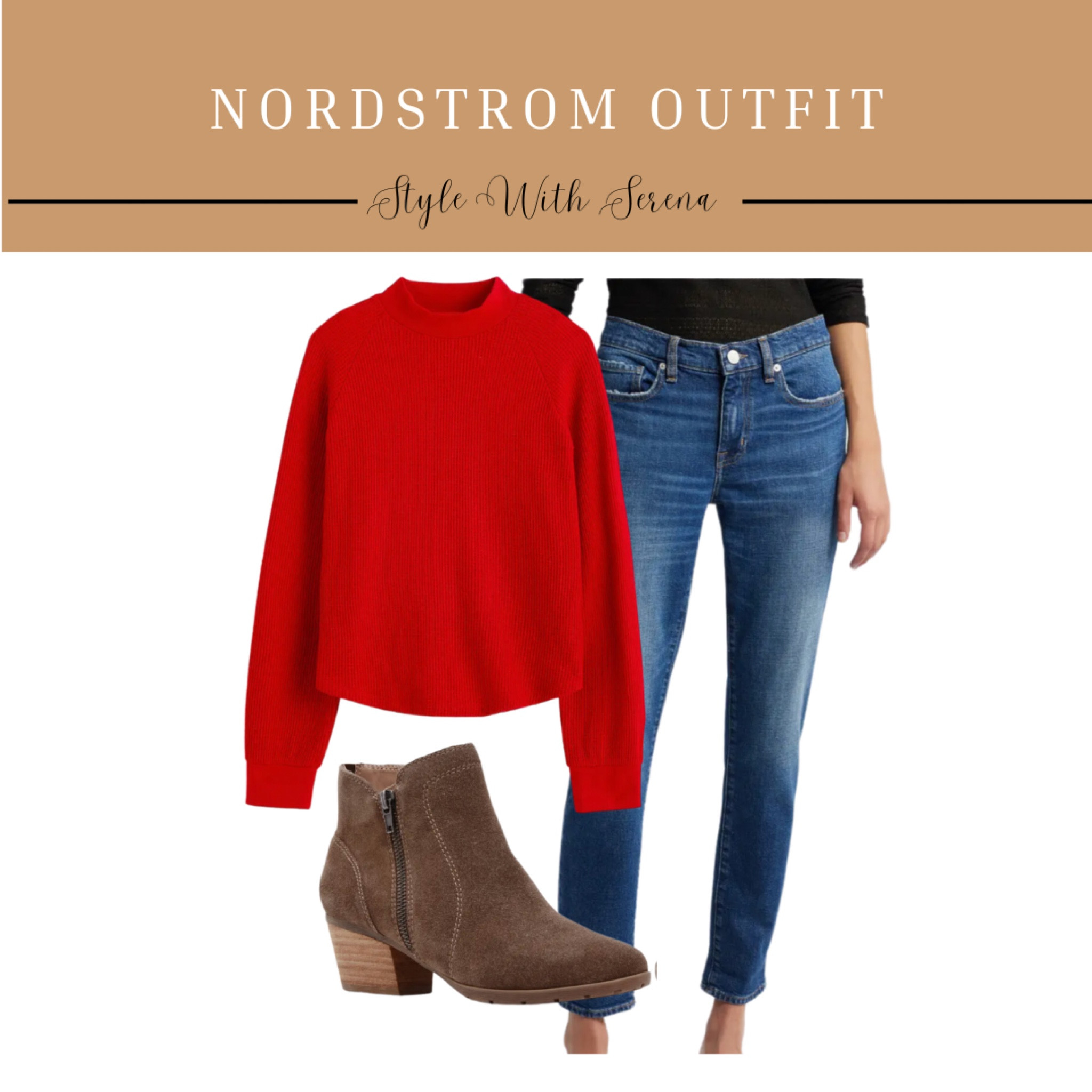 Nordstrom outfit, sweater, holiday outfit, Christmas outfit, jeans, denim, booties

#LTKStyleTip #LTKOver40 #LTKHoliday