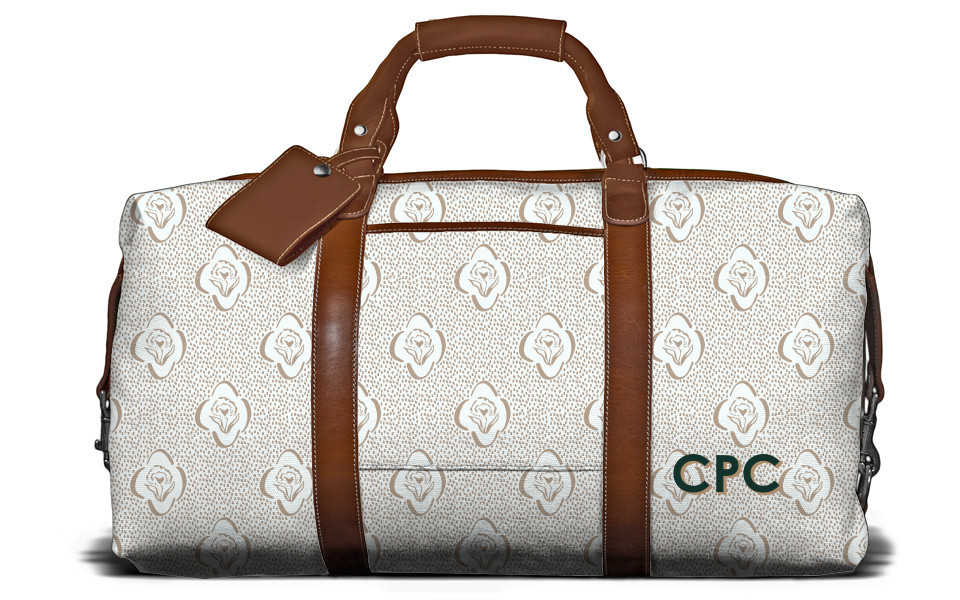 Captain's Bag - Monogram Stripe | Barrington Gifts