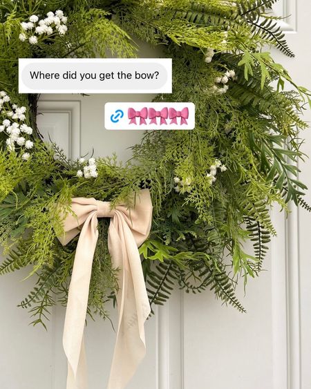 here is the clip-on now I used on our spring/summer wreath!

#LTKhome