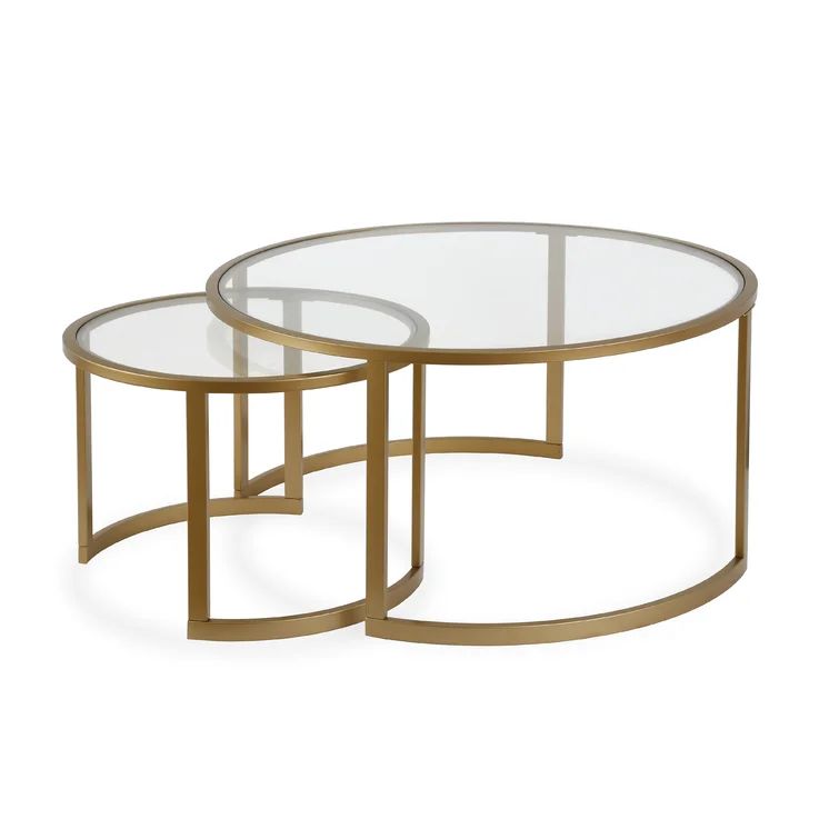 Ivalee Extendable Sled 2 Nesting Coffee Table | Wayfair Professional