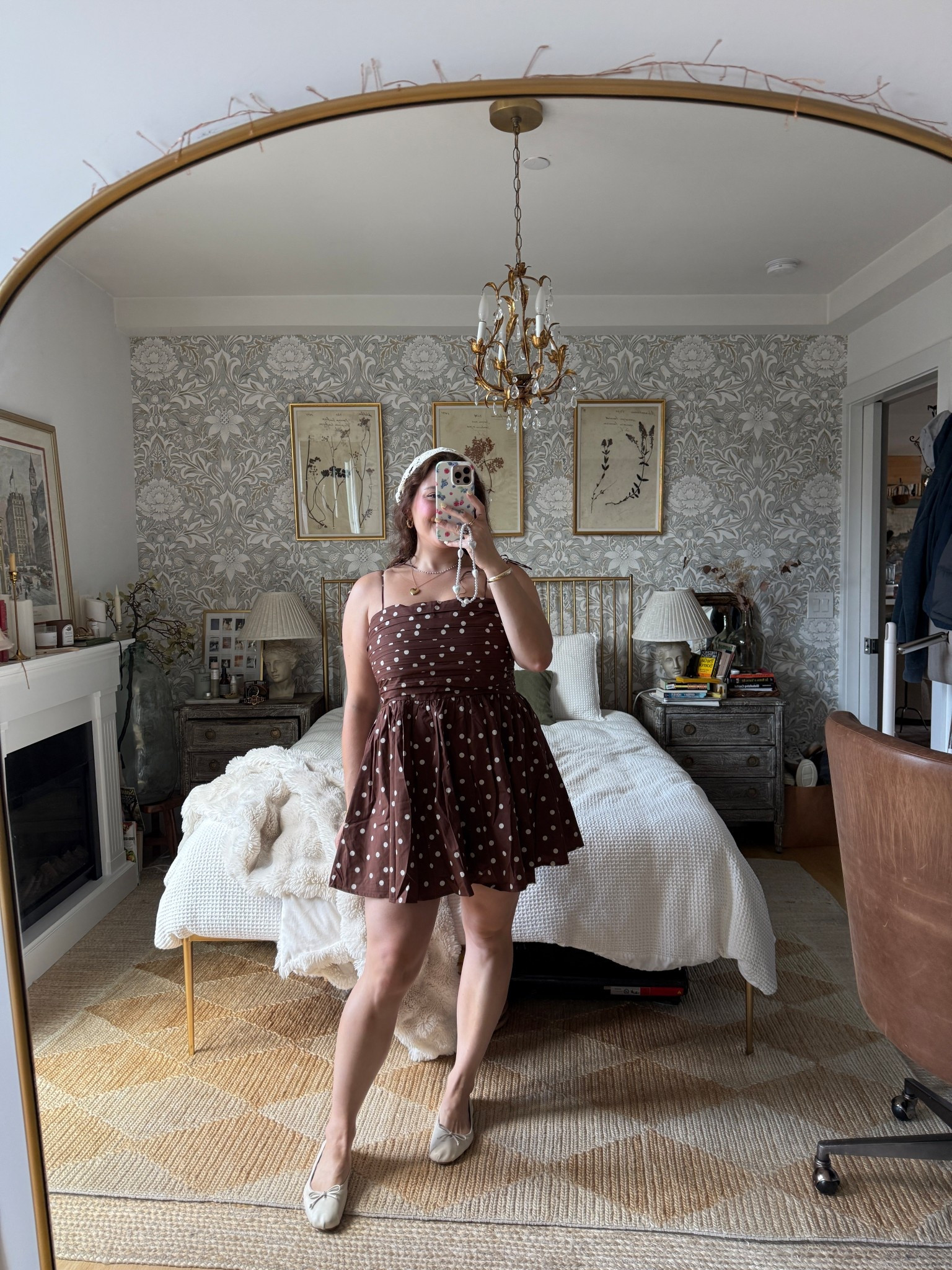 brown polka dot dress abercrombie Elise | looove a summer dress from @abercrombie  #abercrombiepartner  #ncrowd outfit inspo, pinterest inspired, outfit, sunmer outfit, inspo,...