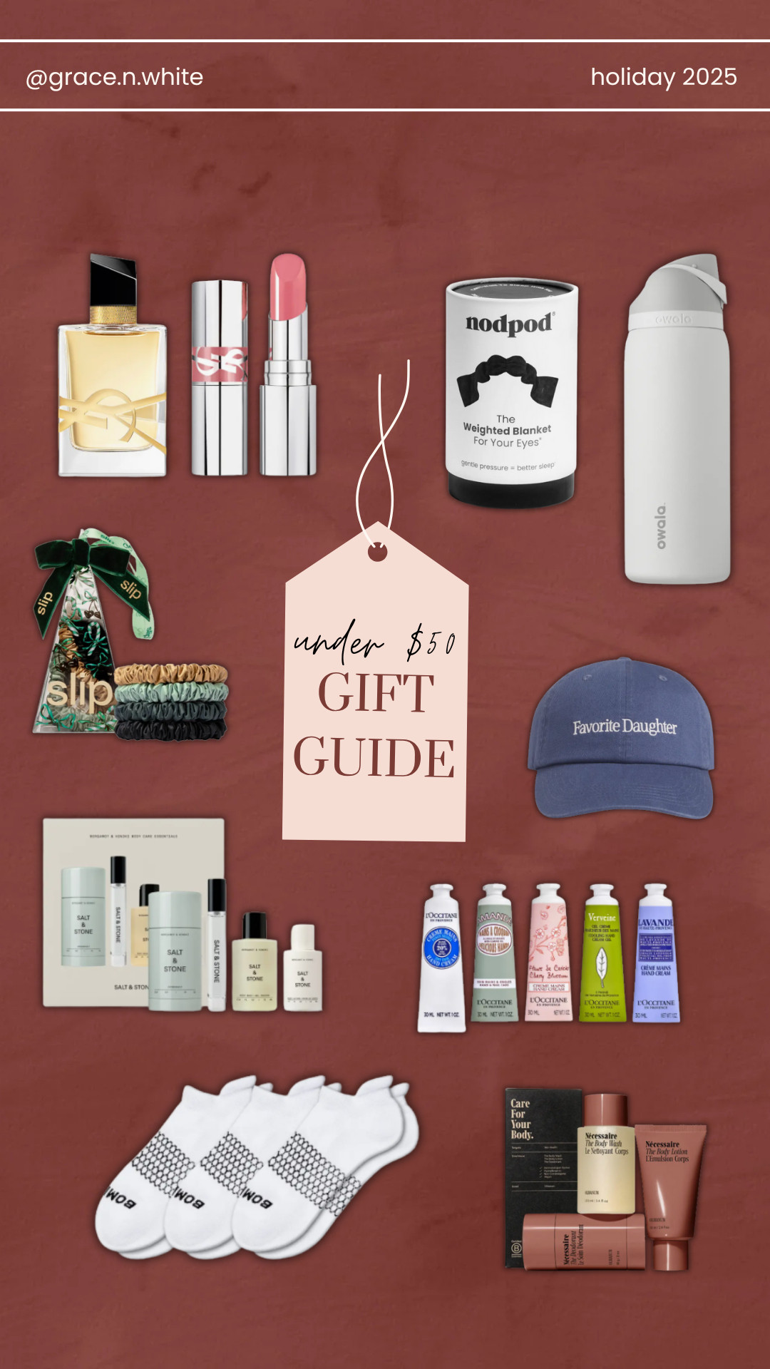 Nordstrom Gift Guide under $50!!

nordstrom, gg, gift guide, christmas list, under 50, gifts under 50, gift guide for her, mom gift guide, Grace White 

 #LTKGiftGuide #LTKFindsUnder50 #LTKBeauty