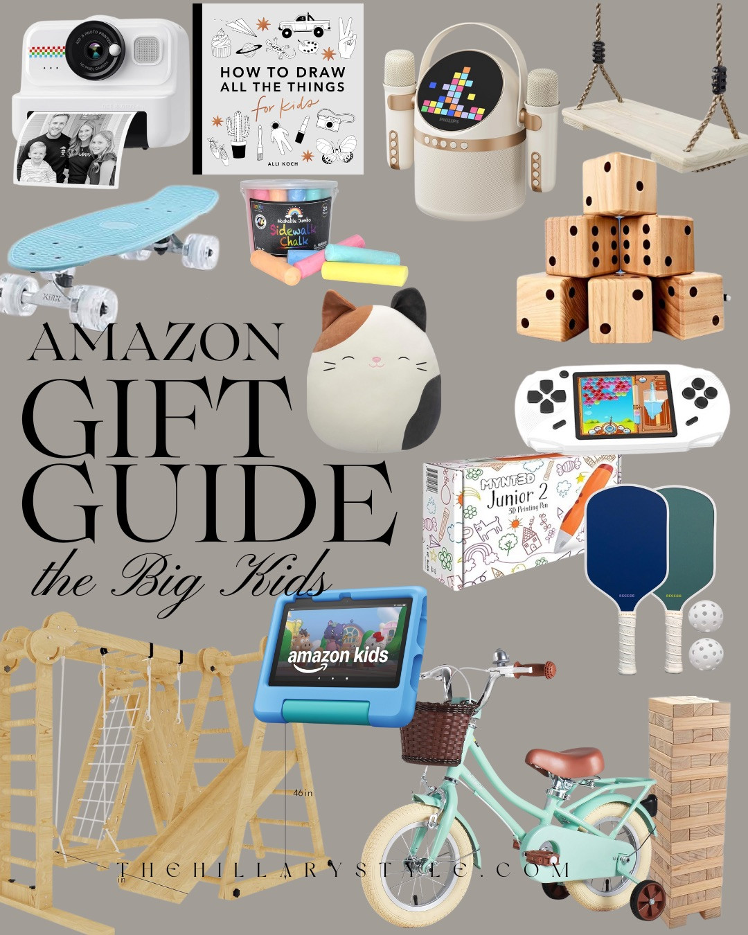 ✨HOLIDAY GIFT GUIDE EDIT · FUN FINDS FOR THE BIG KIDS✨ Creative, playful, and full of personality — this roundup of big-kid favorites is all about gifts they’ll actually be excited to unwrap. From cool gadgets to outdoor play and hands-on activities, these curated finds are kid-approved and guaranteed to bring the fun.

#TheHillaryStyle #LuxuryHomeDecor #HolidayGifts #GiftGuide #KidsGiftGuide #BigKids #CreativePlay #AmazonKids #OutdoorFun #STEMToys #GadgetGifts #HolidayInspo #KidApproved #AmazonFinds 

 #LTKGiftGuide #LTKHoliday #LTKOver40