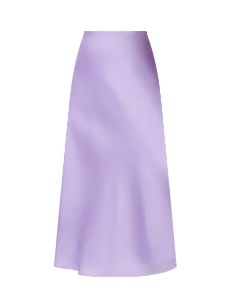 Satin Bias Midi Slip Skirt | Ann Taylor