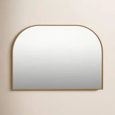 Sabine Metal Wide Arch Wall Mirror | Wayfair North America