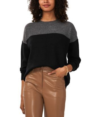 VINCE CAMUTO Color Blocked Sweater  | Bloomingdale's Women All Women | Bloomingdale's (US)