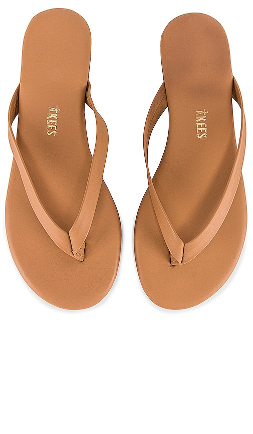 TKEES The Boyfriend Sandal in Brown. - size 11 | Revolve Clothing (Global)