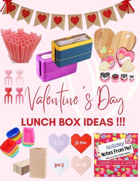 Valentine’s Day lunchbox ideas! 

Use heart shaped cookie cutters to cut out fruit, lunchmeat , cheese, or sandwiches.  Add in cookies, cakes and mini candies 





Valentine’s Day , lunchbox ideas, kids lunch , pottery barn kids , amazon home , amazon finds , Walmart plus , Walmart finds #ltkseasonal

Follow my shop @meatball.mom on the @shop.LTK app to shop this post and get my exclusive app-only content!

#liketkit #LTKunder50 #LTKkids #LTKhome
@shop.ltk

#LTKunder50 #LTKkids #LTKhome