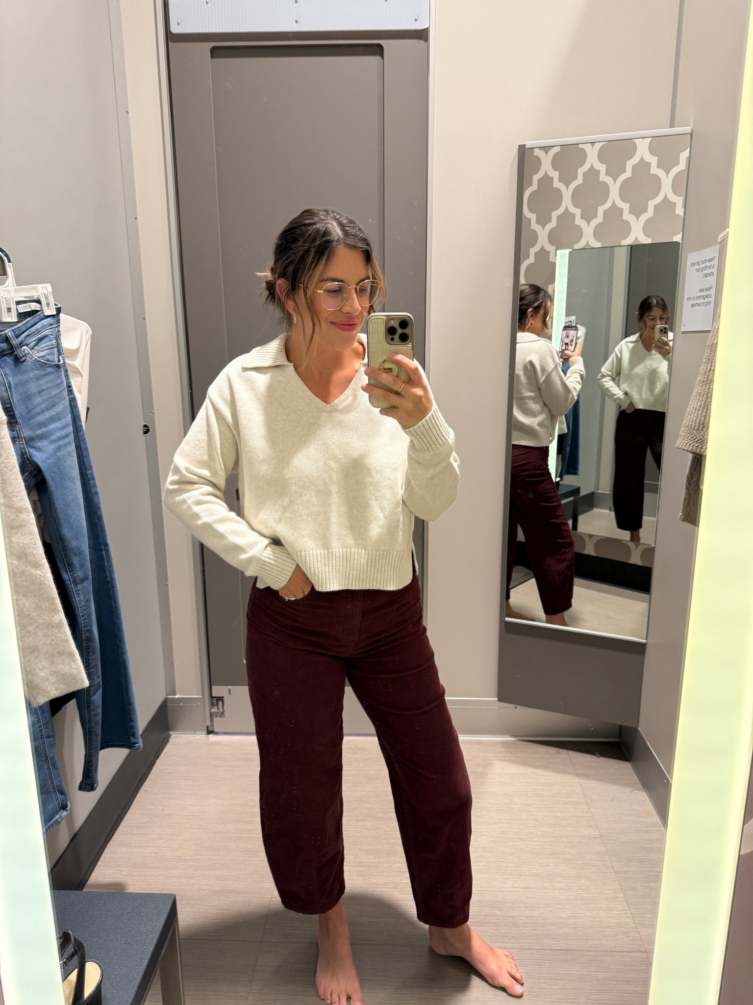 Target fall favorite. These red corduroy barrel leg pants are perfect for thanksgiving! 

#LTKStyleTip #LTKFindsUnder50 #LTKCyberWeek