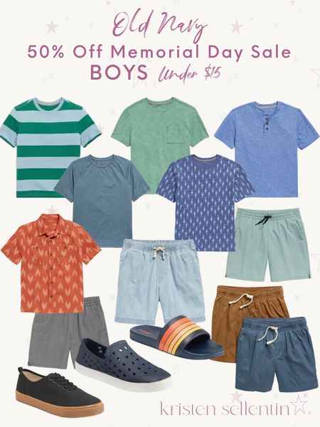 Old Navy 50% off Memorial Day Sale boys UNDER $15!

#OldNavy #Sale #MemorialDay #boys


#LTKSaleAlert #LTKKids #LTKFindsUnder50
