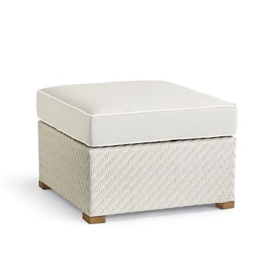 Cadence Ottoman with Cushion | Frontgate | Frontgate