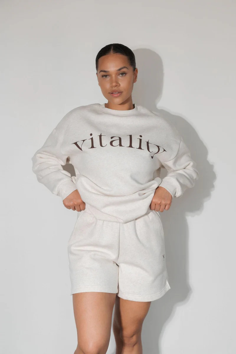 Vitality Cozy® Uni Short - Oat Marl | Vitality