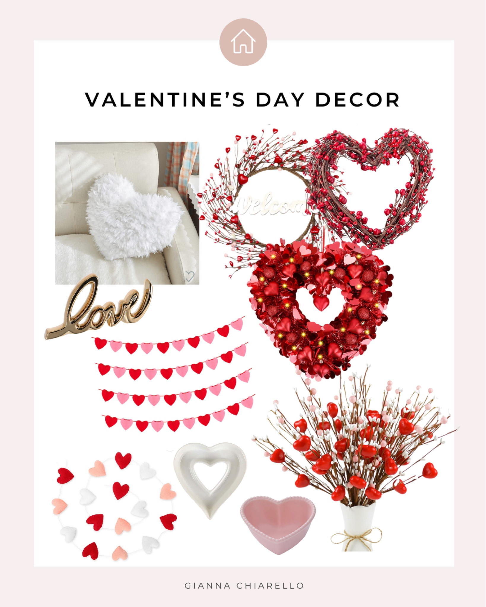 Valentine’s Day Home Decor

#LTKhome #LTKSeasonal #LTKFind