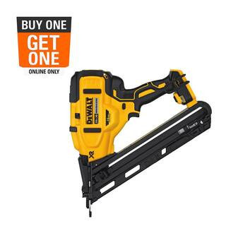 20V MAX XR Lithium-Ion Cordless 15-Gauge Angled Finish Nailer (Tool Only) | The Home Depot