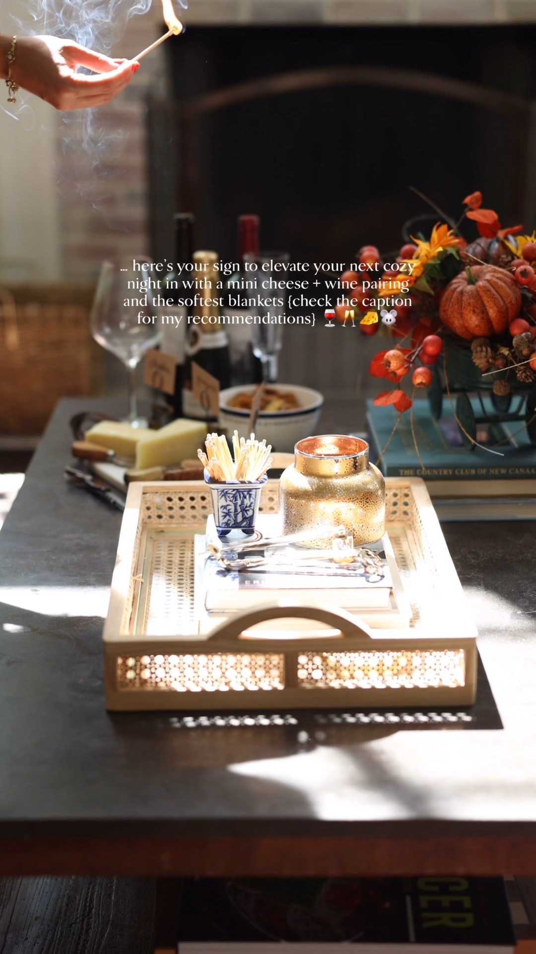 Cozy night in with wine + cheese pairing and Little Giraffe’s new vineyard collection blankets 🍷🧀

#LTKHome #LTKSeasonal