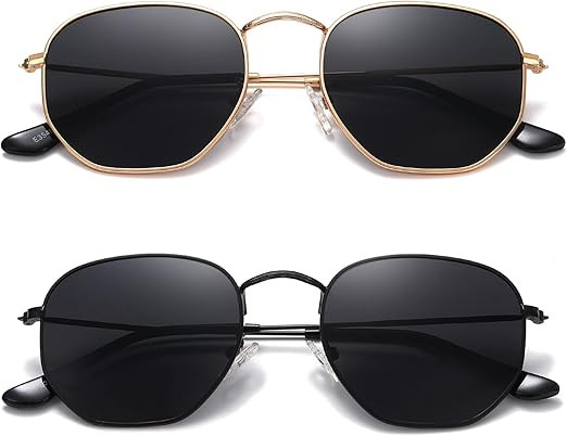 MEETSUN Rectangle Polarized Sunglasses for Women Men Retro Classic Square Sun Glasses UV400 Prote... | Amazon (US)