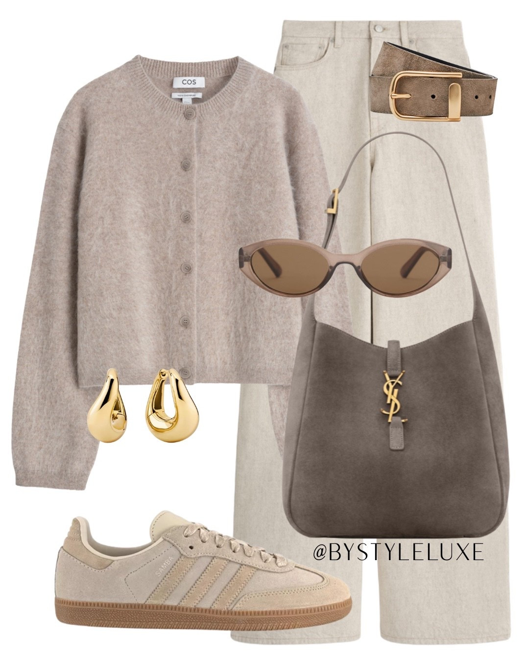 CARDIGAN - styling this cosy cashmere cardigan with cool grey tones 

#jeans #adidassamba #autumnoutfit

#LTKjeans #LTKshoes #LTKautumn