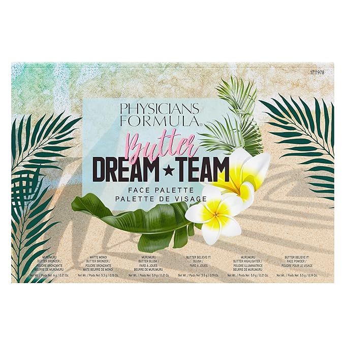 Physicians Formula Butter Dream Team Palette Makeup Set, Bronzer, Blush, Face Powder | Amazon (US)