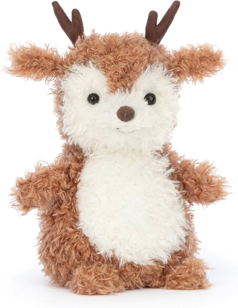 Jellycat Little Reindeer Stuffed Animal, 7 inches | Reindeer Plush Toy | Classic Children's Toy | Amazon (US)