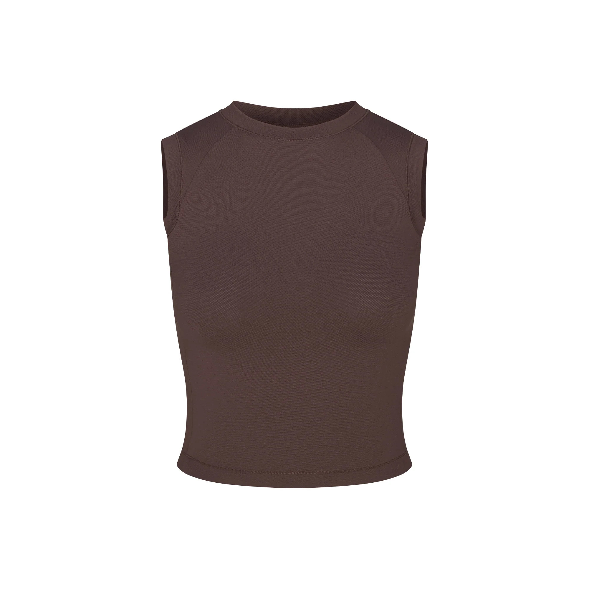 NikeSKIMS AIRY MUSCLE TEE | DARK SEPIA | SKIMS | SKIMS (US)