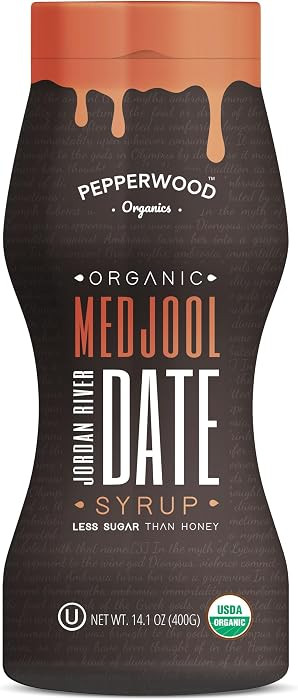 Organic Medjool Date Syrup 14 Ounce (400g) - 100% Pure Jordan River Medjool Dates - Kosher by Pep... | Amazon (US)