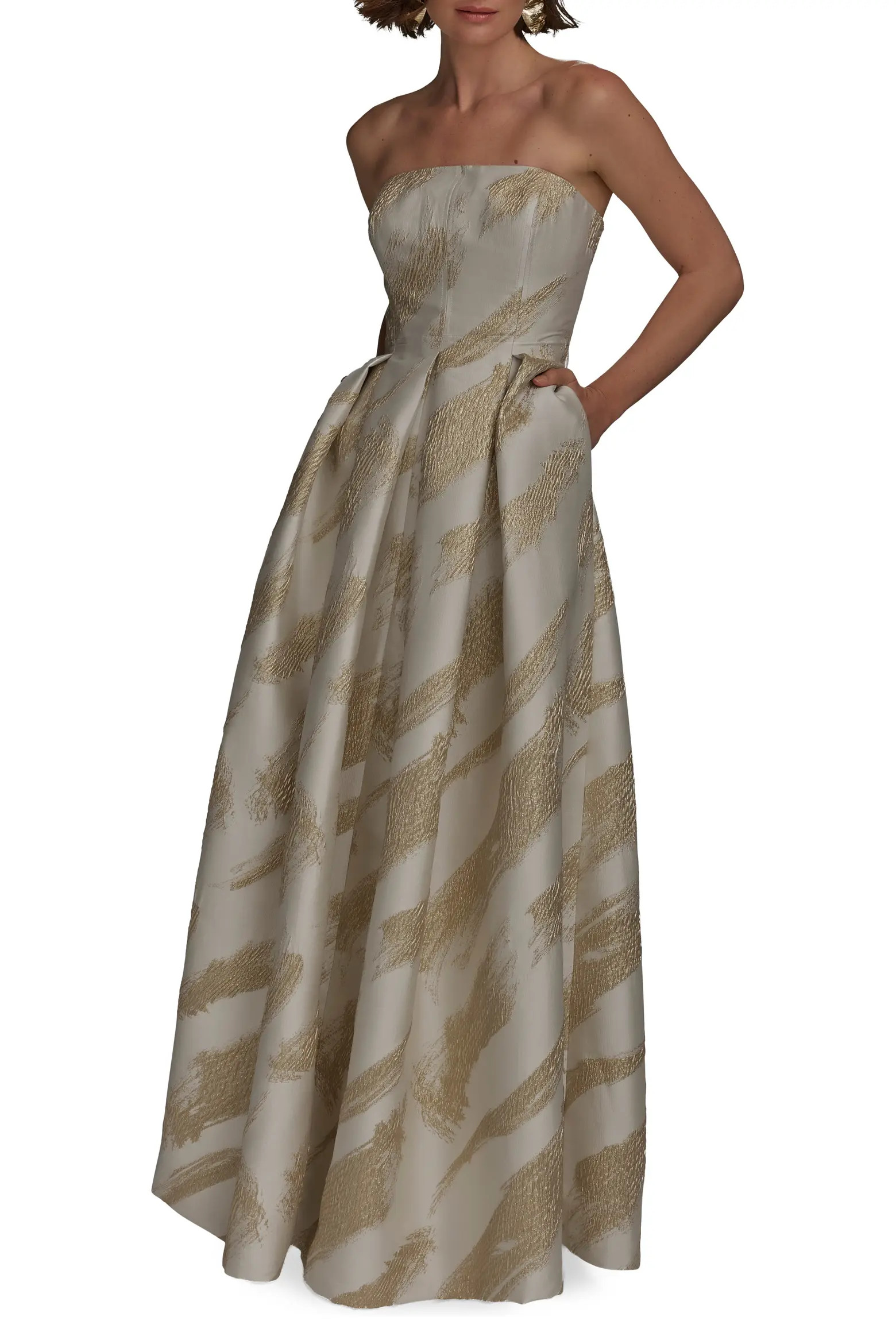 Strapless Fit & Flare Gown (Women) | Nordstrom | Nordstrom