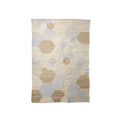 8' X 10' Ivory Brown And Gray Patchwork Hand Woven Area Rug | Wayfair North America