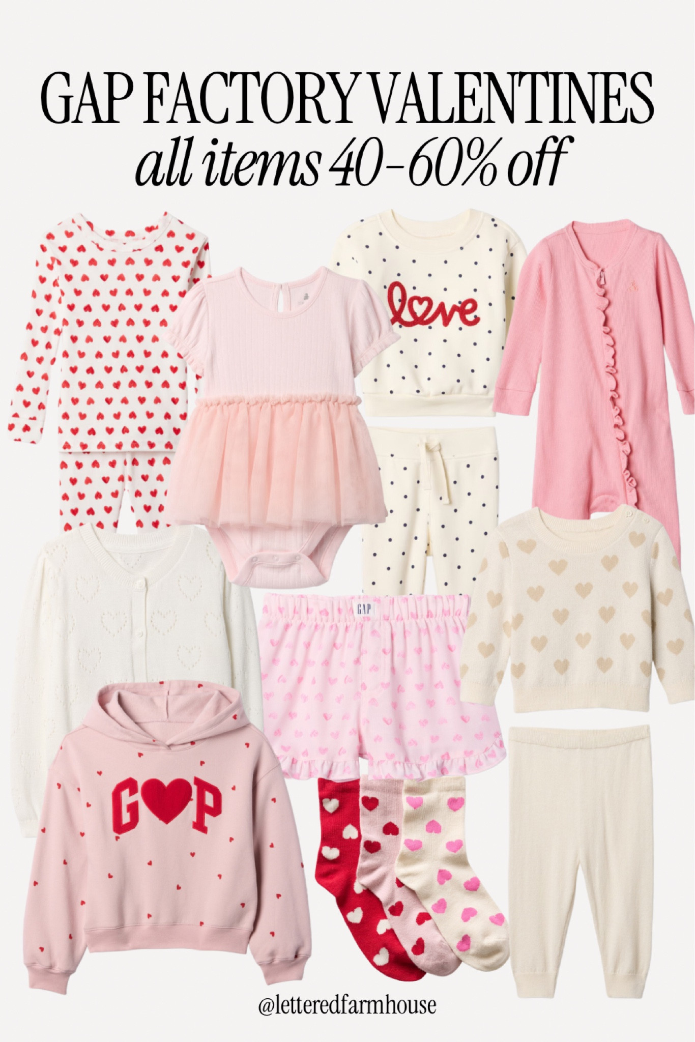 Gap Factory Valentines outfits for girls! Everything is marked 40-60% off! 

Comment SHOP below to receive a DM with the link to shop this post on my LTK ⬇ https://liketk.it/52msc #ltkkids #ltkfamily #ltkbaby

Comment SHOP below to receive a DM with the link to shop this post on my LTK ⬇ https://liketk.it/52mu0 #ltkkids #ltkfamily #ltkbaby

#LTKFindsUnder50 #LTKBaby #LTKKids