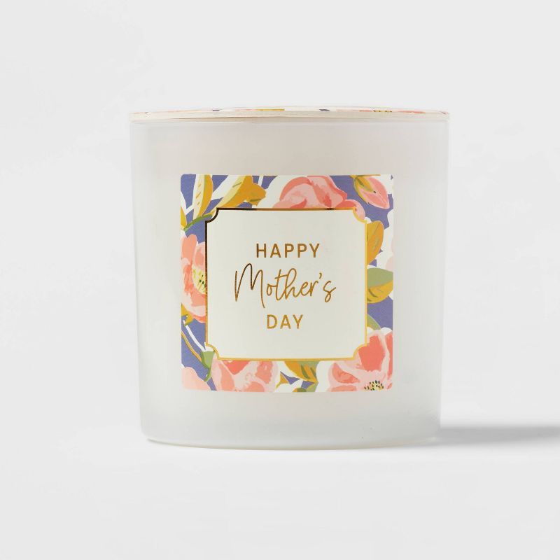 14oz Mother's Day Jar Candle Vanilla Orchid 'Happy Mother's Day' White - Opalhouse™ | Target