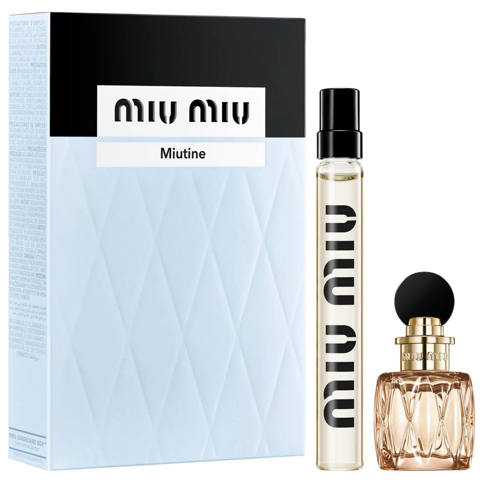 miu miu Mini Miutine Eau De Parfum Perfume Duo Gift Set, Mistinguett | Kohl's