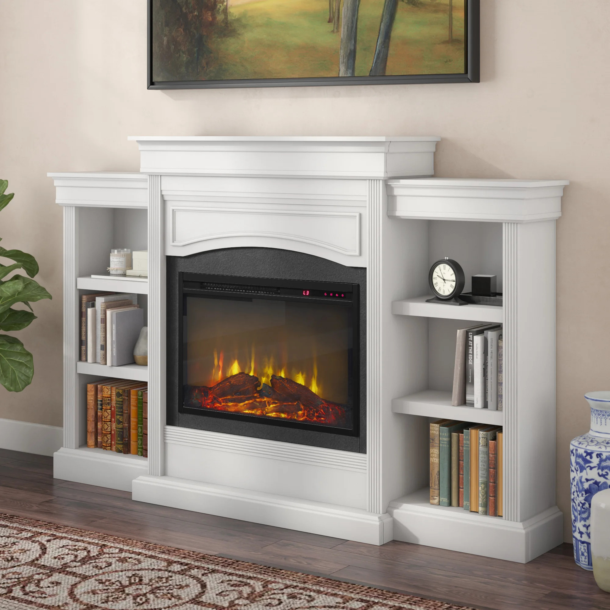 Allsop Wall Mounted Electric Fireplace | Wayfair North America