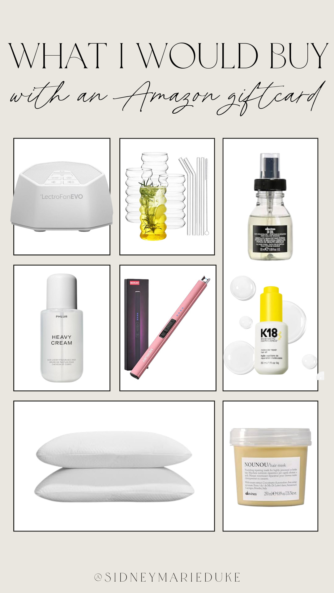 If you need some ideas for how to spend you Christmas Amazon gift card, here are some of my fav products! 🛒 

 #LTKGiftGuide #LTKHoliday #LTKFindsUnder100