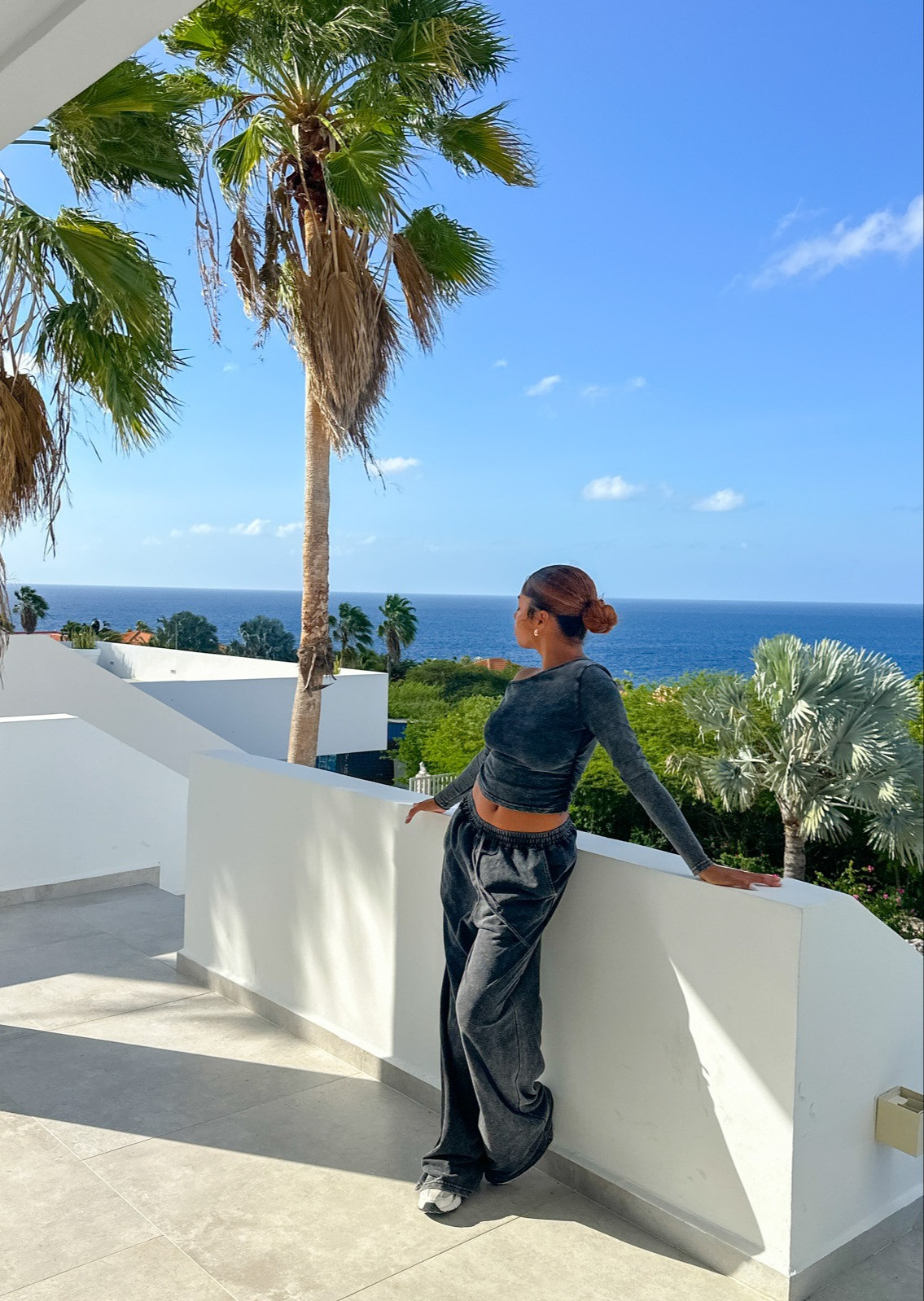 It's been real Curaçao! Here's my airport outfit as we prepare to head back to Texas 🤠 #airportoutfit #2pcset #loungewear 

 #LTKdayinmylife #LTKootd #LTKTravel