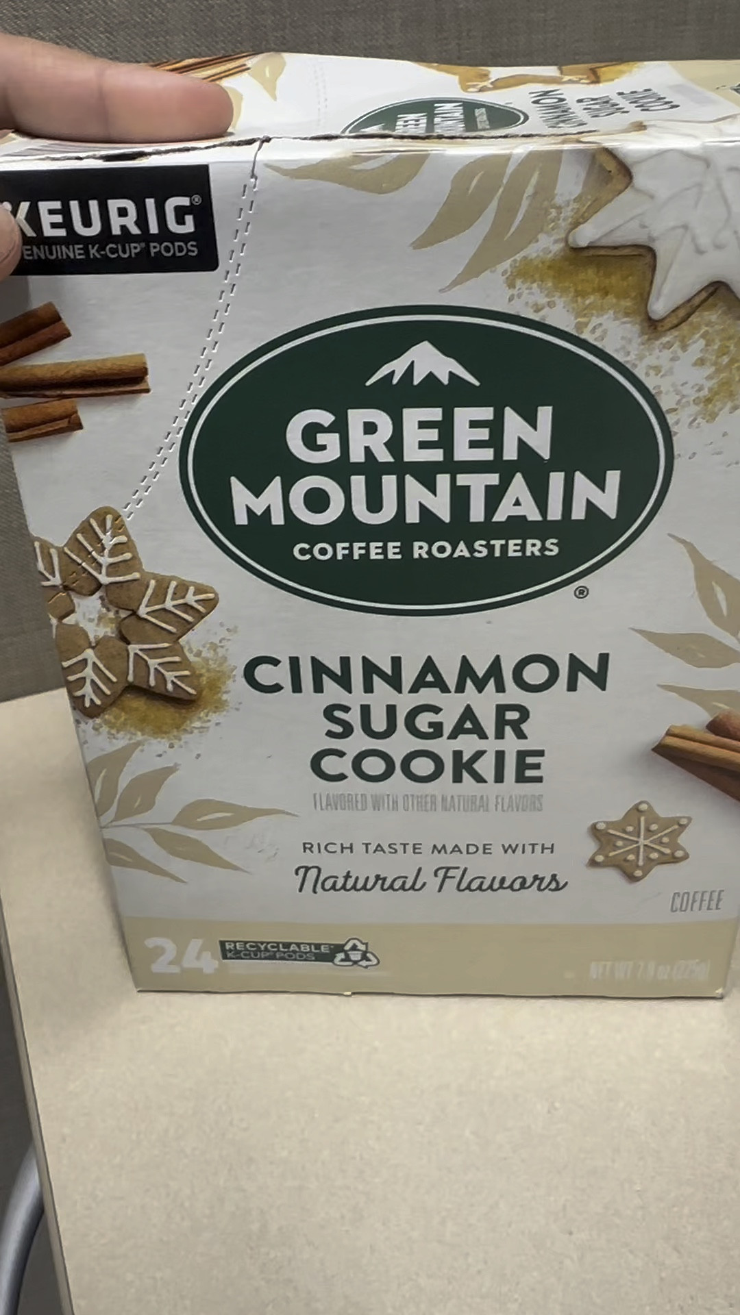 Green Mountain Cinnamon Sugar Cookie Coffee ☕️🍪 is my go-to for the holidays! It’s like drinking dessert in a cup—so cozy and festive. Perfect for mornings by the tree or a sweet afternoon pick-me-up. 

#HolidayCoffee #GreenMountainCoffee #CinnamonSugarCookie #LTKHoliday #LTKSeasonal #CoffeeLovers #HolidayVibes #LTKFinds

#LTKHome #LTKSeasonal #LTKHoliday