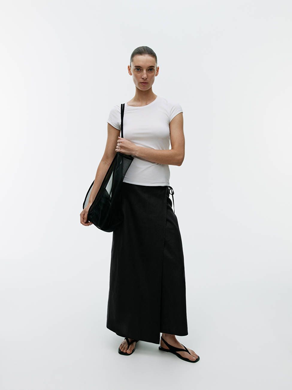 Linen Wrap Skirt | ARKET (EU)
