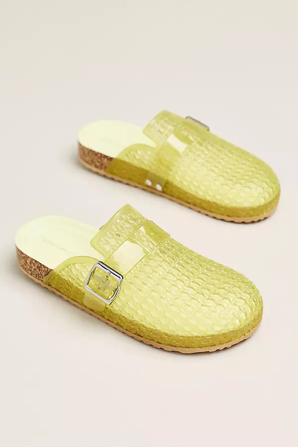 Intentionally Blank Buckle Mules | Anthropologie (US)