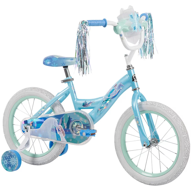 Huffy Girls 16"" Frozen Bike:16"" Bicycle - Girls Bikes at Academy Sports | Academy Sports + Outdoors