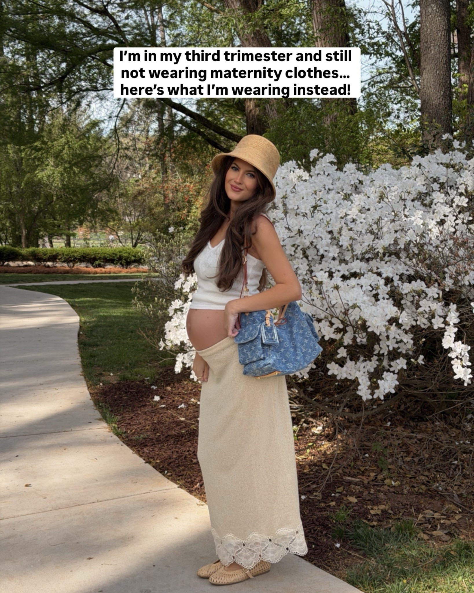 Here’s are all the non-maternity clothes I’ve been wearing in my third trimester! 🤍

#LTKootd #LTKKids #LTKBump