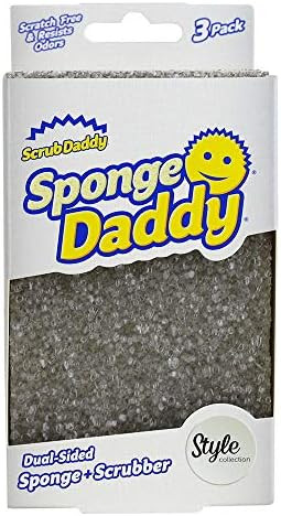 Scrub Daddy Sponge Daddy Style, Dual Sided Scrubbing, Dishwashing Kitchen Sponges for Washing up,... | Amazon (US)