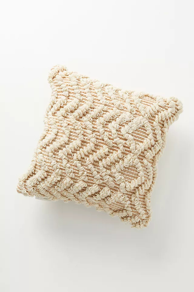 Textured Ronan Indoor/Outdoor Pillow | Anthropologie (US)