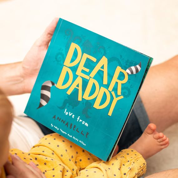 Personalised Dear Daddy Book | Father's Day Gifts | Birthday Gift for Dad | Gifts for Dad | Gifts... | Etsy (US)