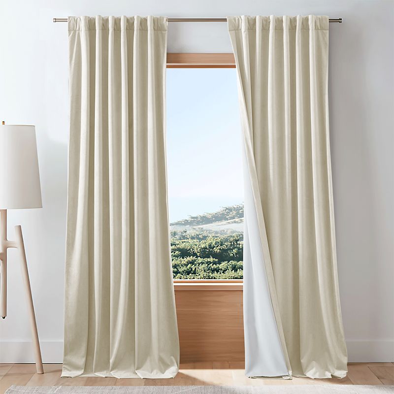 Custom Anti-Dust Velvet Curtain with Thermal Efficiency | Nicetown | Nicetown