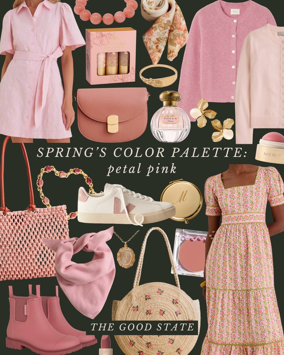 This collection is for the Spring girlies. The ones longing for the warmth of sunshine on their skin and a cool breeze blowing through their hair. Shorts and a sweatshirt weather. A flowy dress and a light cardigan. This is for the ladies counting down the days until the farmers market opens back up. The ones who love early mornings at the market—flaky croissant in one hand and a rosemary latte in the other. This is for the ones who can’t resist a bouquet of fresh flowers and are trying to figure out how to grow their own cut flower garden at home. For the ones who spend the golden evenings having a picnic with friends. For the people (like me) who always have a picnic blanket in their car. This is for the girlies love allllll things gingham, their trusty ball cap, pops of color  and who firmly believe you can’t have too many neck scarves or bandanas. For the ones who love feminine details like lace trim, dainty florals and ruffles. This Spring may we slow down, breathe deep, embrace the life all around and romanticize the seemingly ordinary moments🌼

#LTKootd #LTKSaleAlert #LTKActive