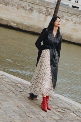 Daniel Rainn Tulle Polka Dot Skirt | Anthropologie (US)