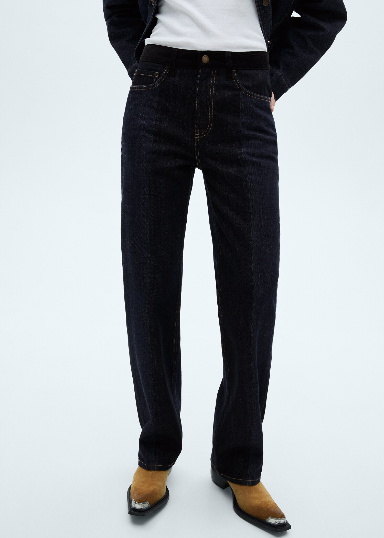 High waist straight jeans - Women | MANGO USA | Mango (US/MX/AU)