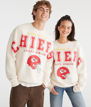 Kansas City Chiefs Crew Sweatshirt | Aeropostale