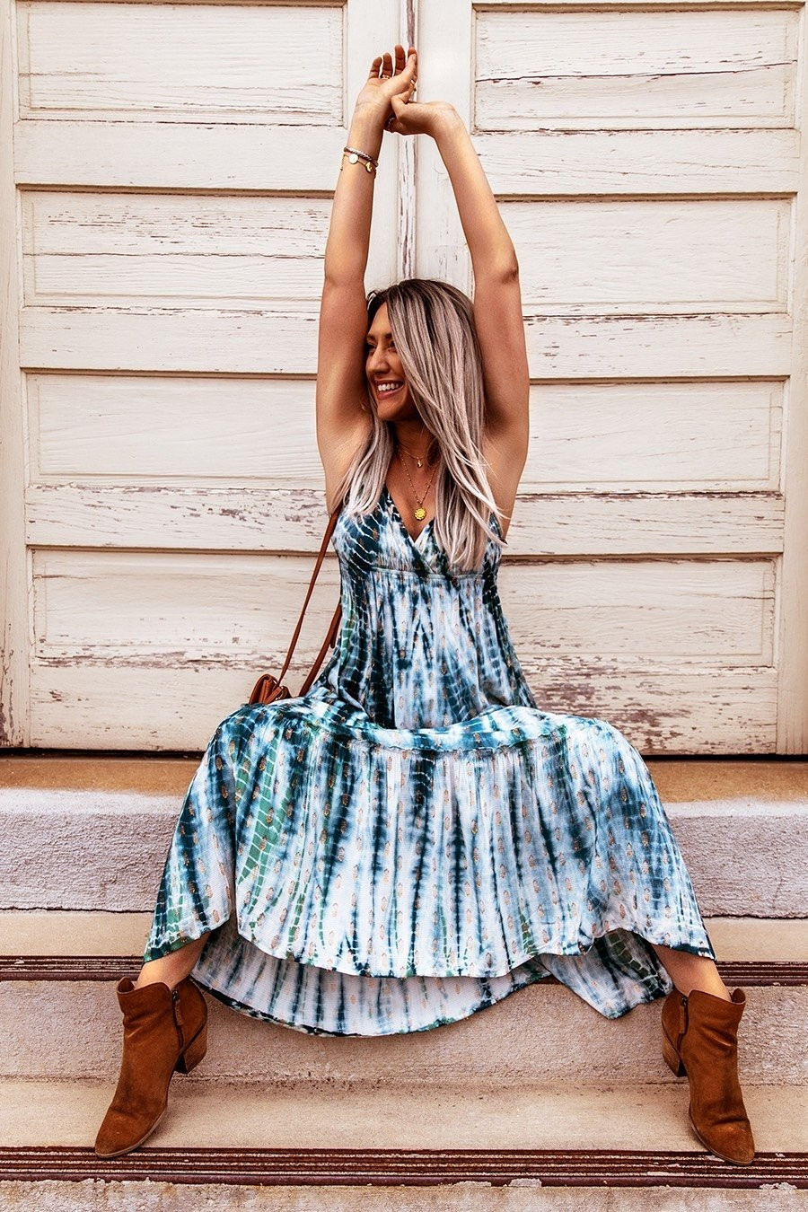 Caspian Sea Maxi Dress | Emmer & Oat