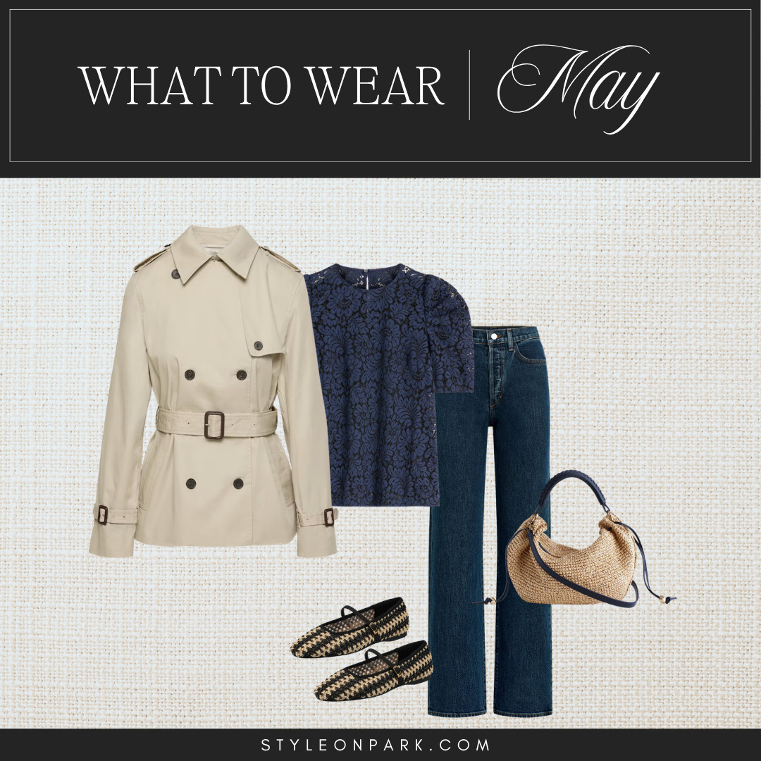 A simple way to elevate denim in spring: add texture, structured layers, and classic accessories.

This is the kind of outfit that works almost anywhere — lunch, casual dinners, city walks, or travel days.

For extra comfort, swap out these cute Mary Janes for a more comfortable sneaker.   

 #LTKootd #LTKWorkwear #LTKTravel