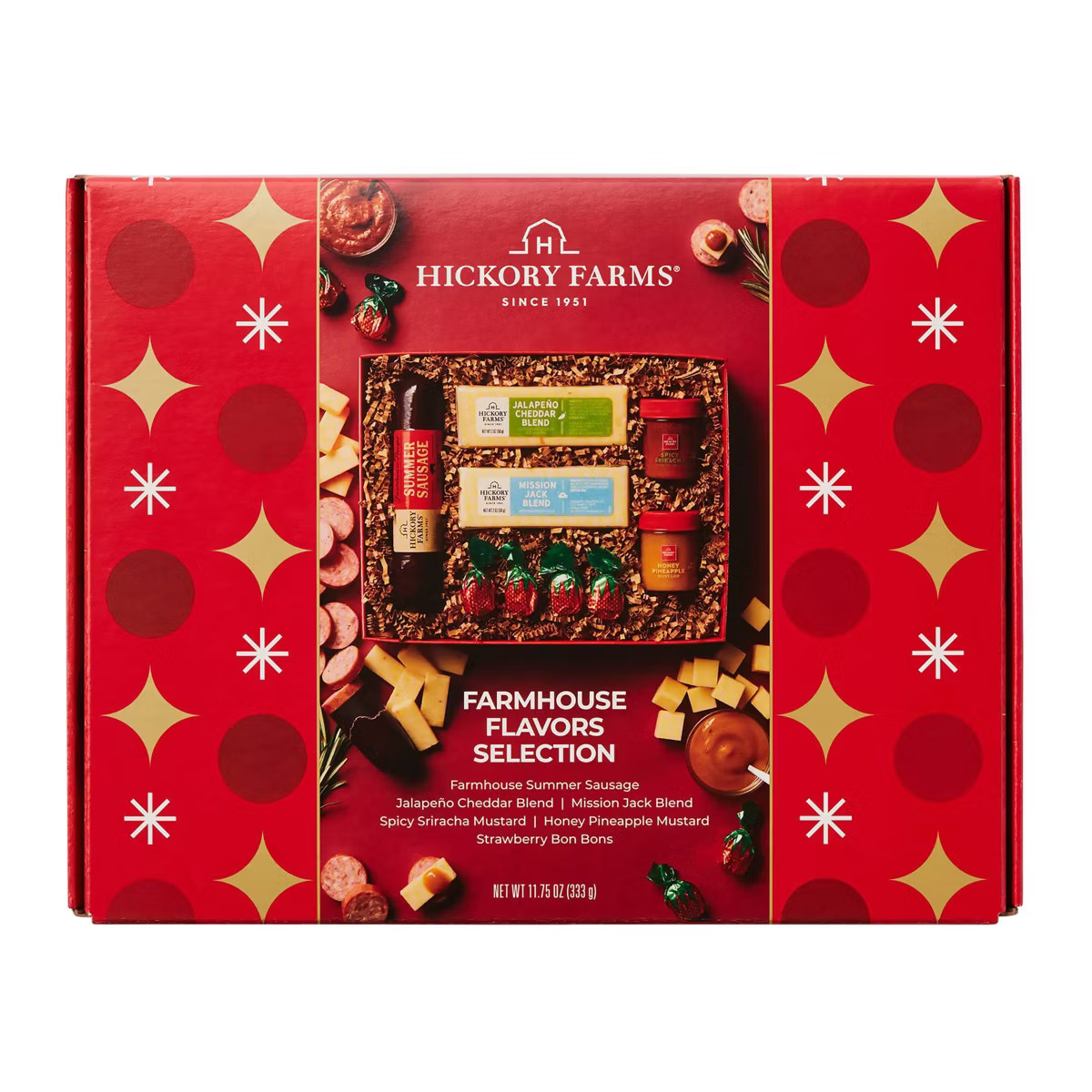 Hickory Farms Christmas Gift Set Farmhouse Flavors Selection - 11.75oz | Target