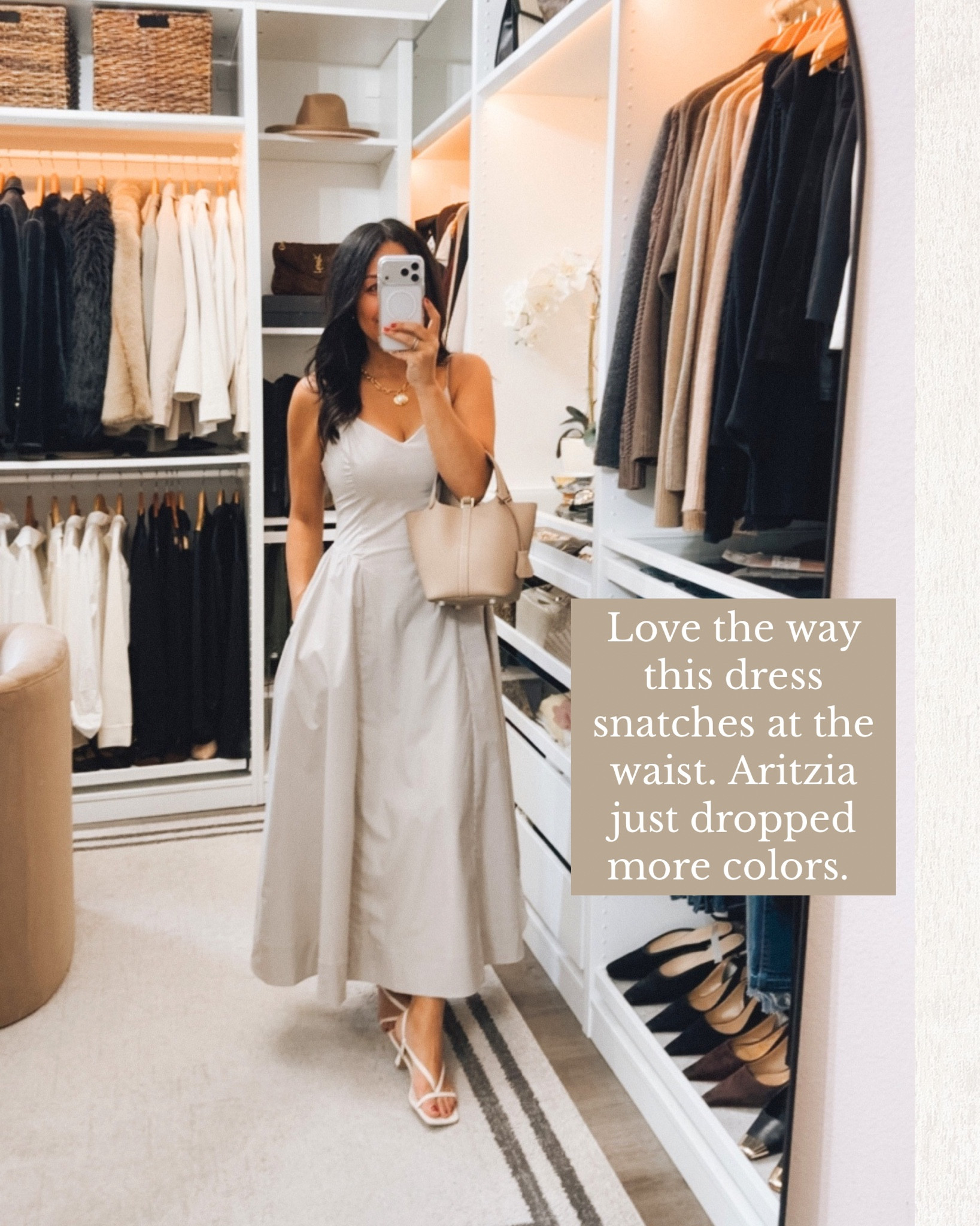 Love this dress wearing a 6 
Multiple colors and fabric types 

#LTKootd #LTKOver40